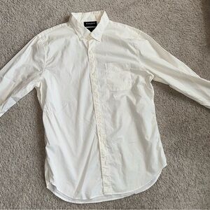 Bonobos Crisp White Casual Button-Down Shirt
